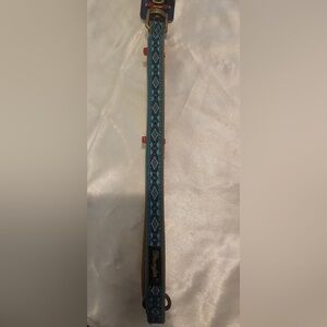 Wrangler Green Aztec Dog Leash (XS/S)